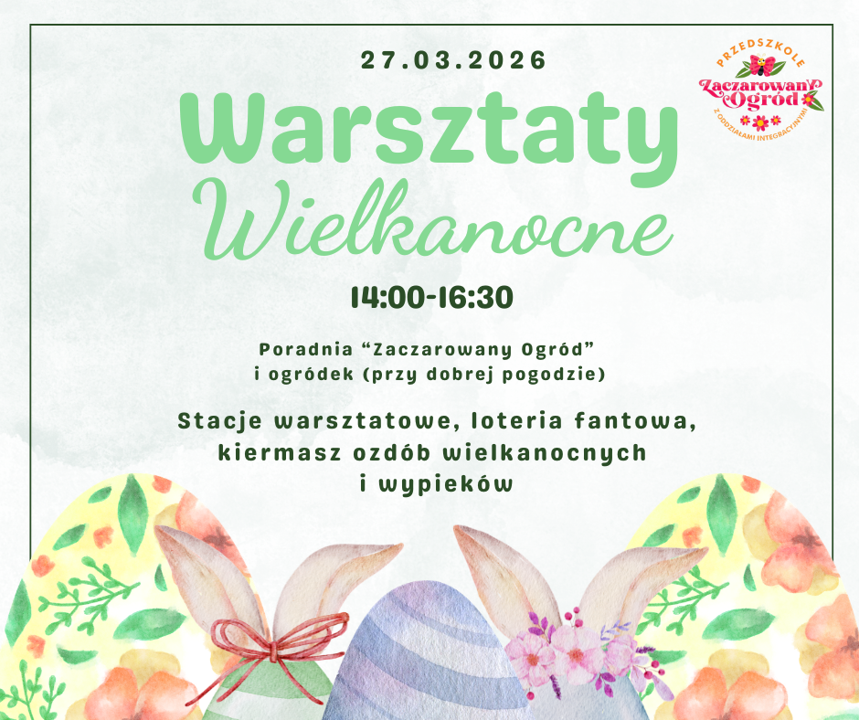 You are currently viewing Warsztaty Wielkanocne – 27.03.2026 r.